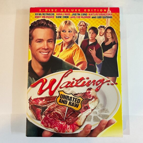 Waiting - Movie - DVD - Unrated and Raw - 2 Disc Deluxe Edition MUST BE BUNDLED - Picture 1 of 8